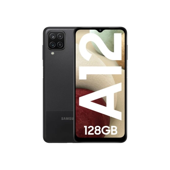 SAMSUNG GALAXY A12/A127F 4GB/128GB DUAL SIM 6.5" BLACK SAMSUNG GALAXY A12/A127F 4GB/128GB DUAL SIM 6.5" BLACK